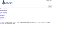 Tablet Screenshot of indiankanoon.org